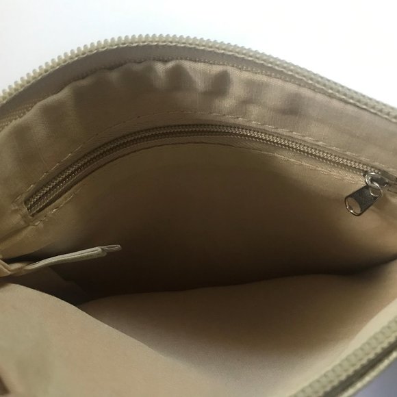 🍀 Cute Gold Love Trio Set Coin Makeup Pouch Cosmetic Travel Bag NEW 🍀 - Picture 5 of 6